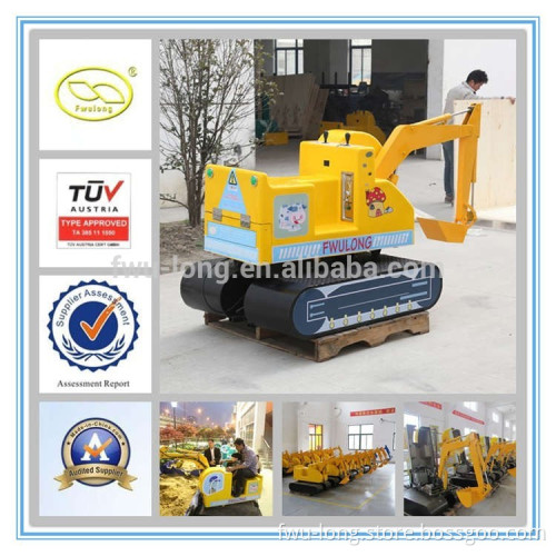Fwulong Hot Sale Amusement Park Toy Excavator Car for Sale